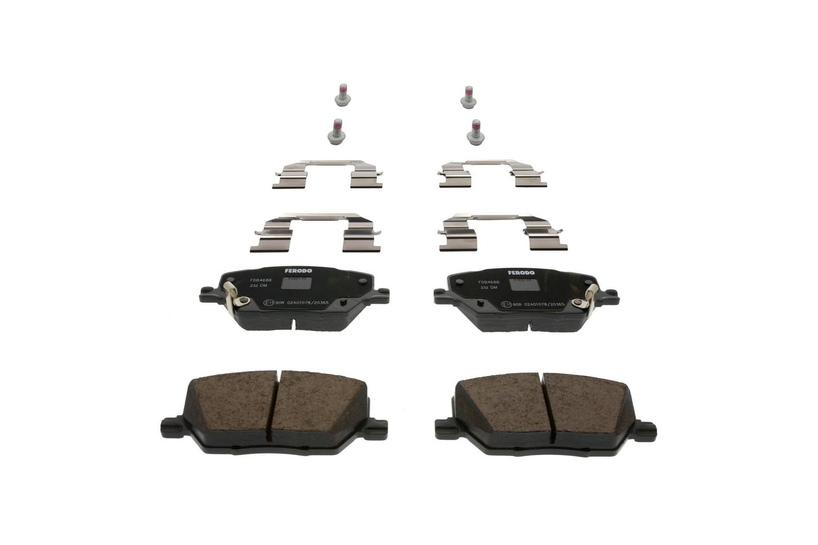 Ferodo Brake pads (front) for Jeep Compass facelift (2021)