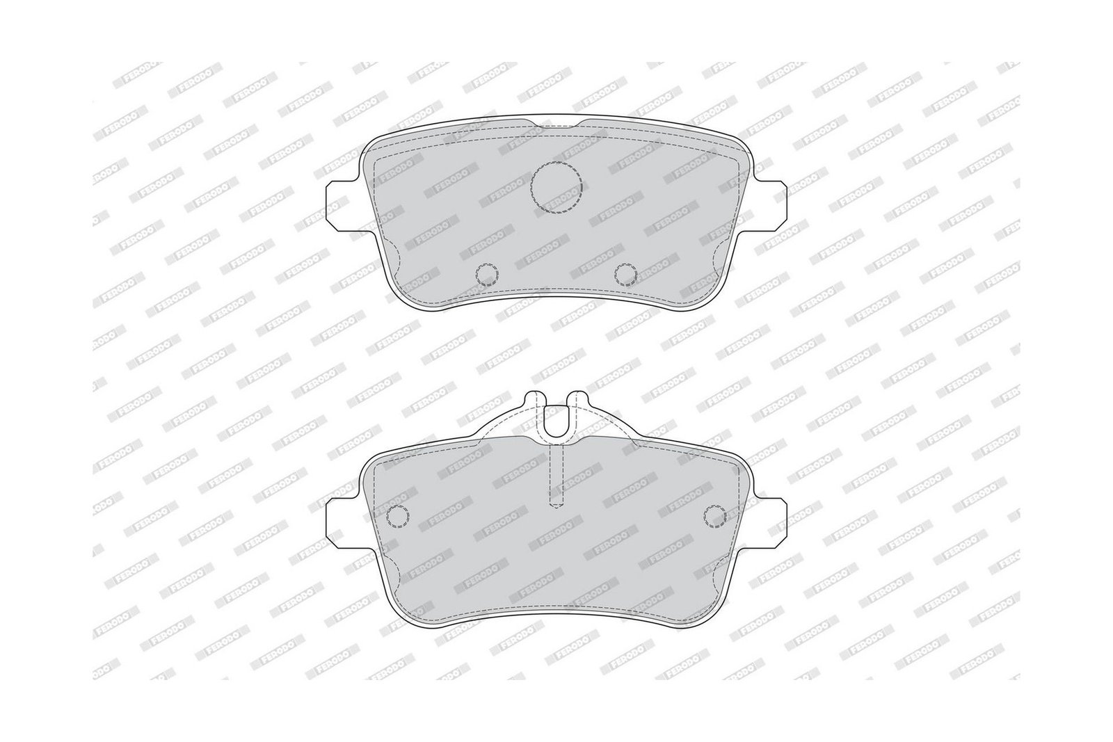Ferodo Brake pads (front) for Hyundai Creta Gen 2 (2020)