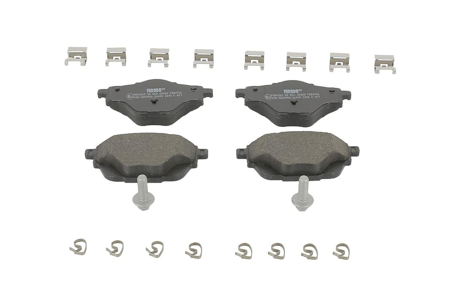 Ferodo Brake pads (front) for Renault Kwid facelift (2019)