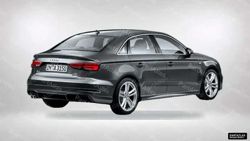 Audi A3 8V facelift (2017) rear view