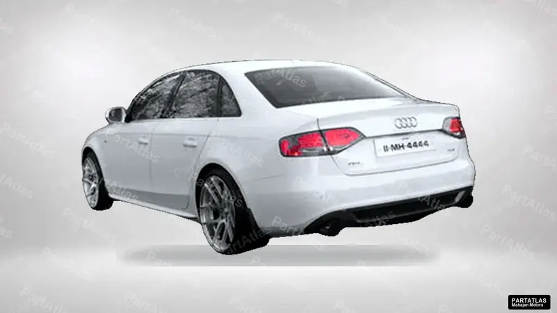 Audi A4 B8 (2008) rear view