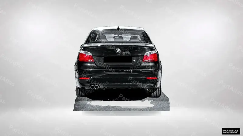 BMW 5 Series E60 (2007) rear view