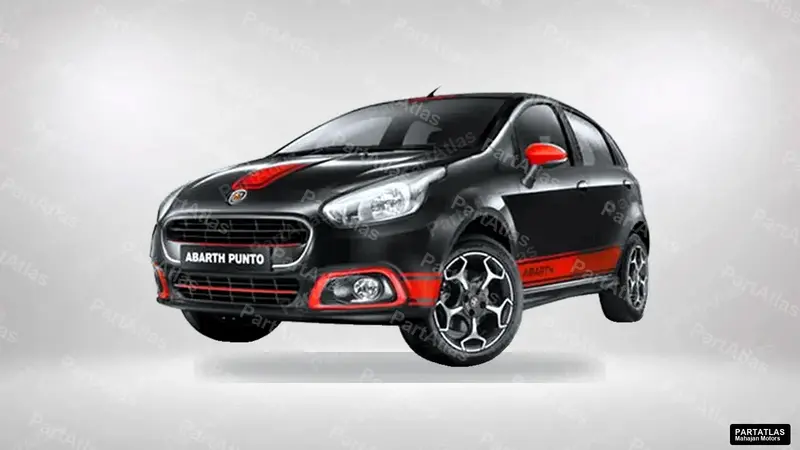 Fiat Grande Punto Abarth Punto (2015) front view