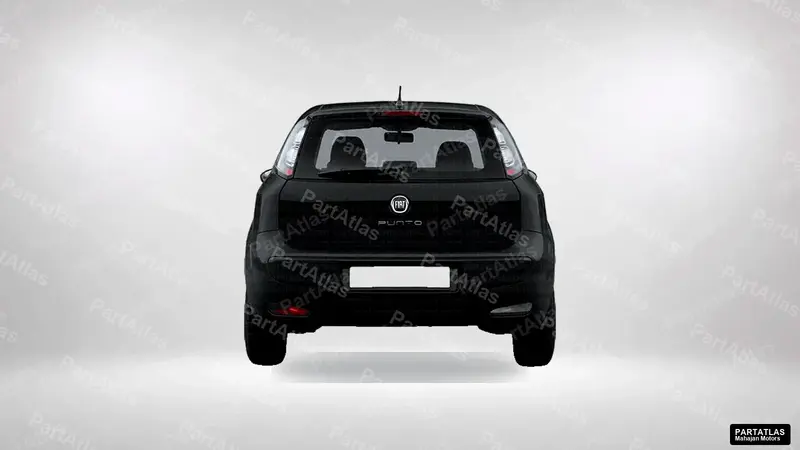 Fiat Grande Punto (2009) rear view
