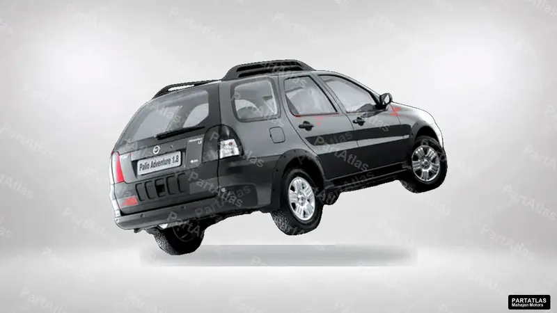 Fiat Palio Adventure (2005) rear view