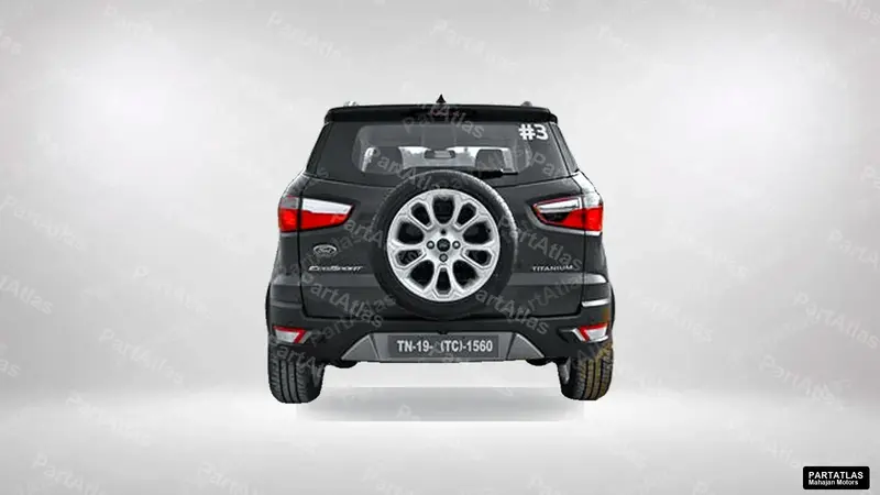 Ford EcoSport facelift 2 (2019) rear view
