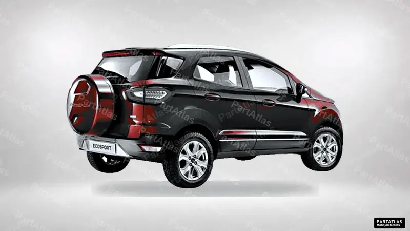 Ford EcoSport facelift (2017) rear view