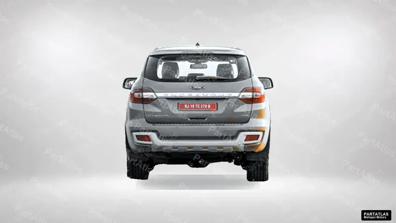 Ford Endeavour Gen 1 (2003) rear view