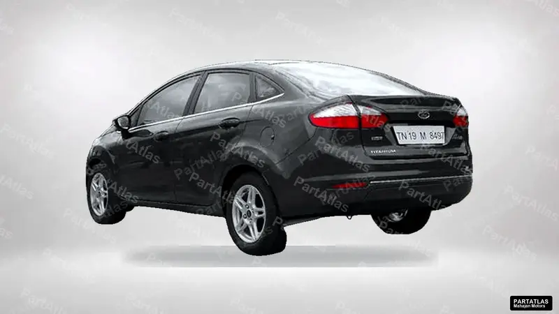 Ford Fiesta facelift (2014) rear view