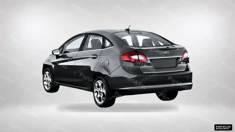 Ford Fiesta (Gen 6) (2011) rear view