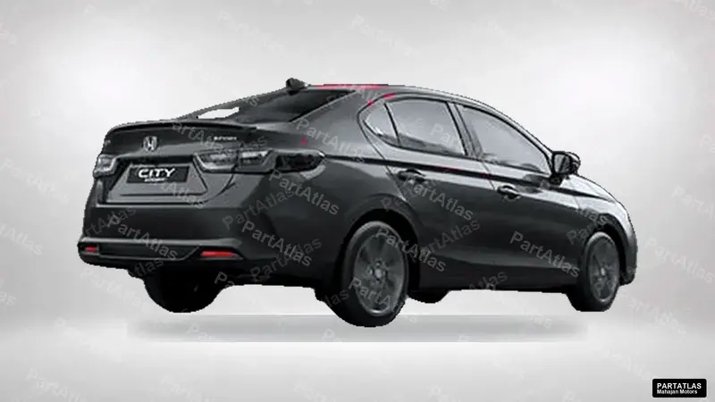 Honda City Gen 4 (2014) rear view