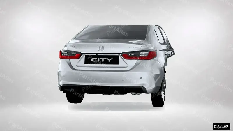 Honda City Gen 5 facelift (2023) rear view