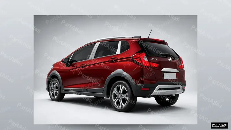 Honda WR-V facelift (2020) rear view