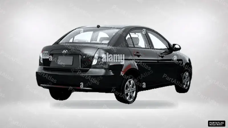 Hyundai Accent Executive (2009) rear view