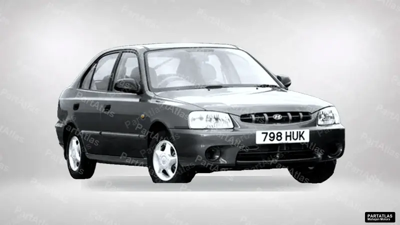 Hyundai Accent (1999) front view
