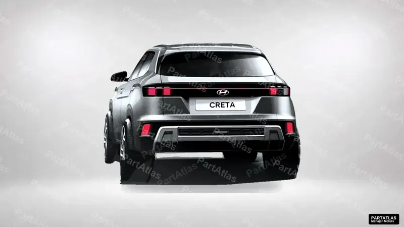 Hyundai Creta Electric (2025) rear view