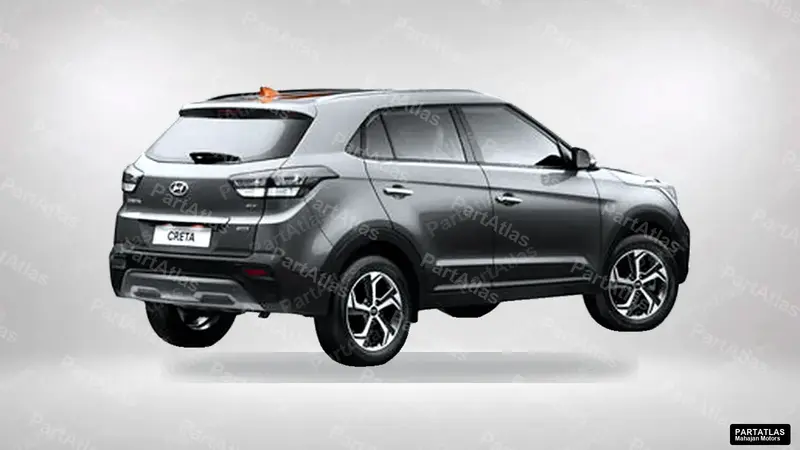 Hyundai Creta Gen 1 facelift (2018) rear view