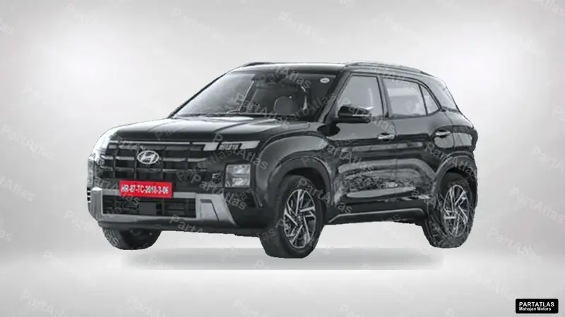 Hyundai Creta Gen 2 facelift (Jan 2024) front view