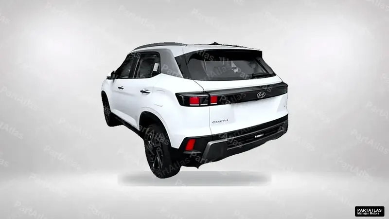 Hyundai Creta Gen 2 facelift (Jan 2024) rear view