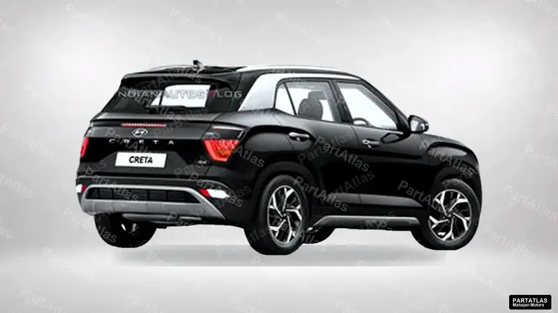Hyundai Creta Gen 2 (2020) rear view