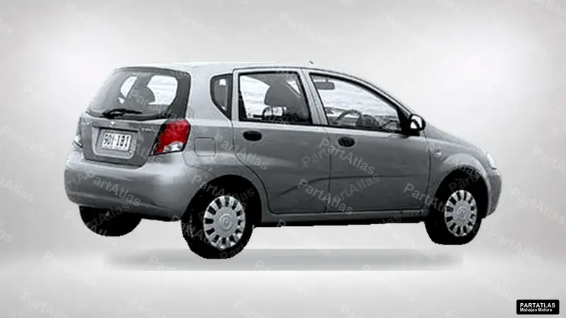 Hyundai Getz Prime (2007) rear view