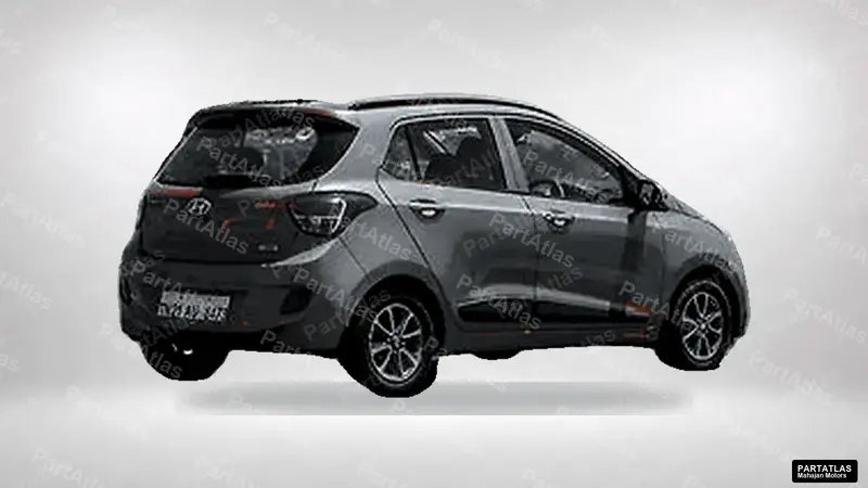 Hyundai Grand i10 Gen 1 (2013) rear view