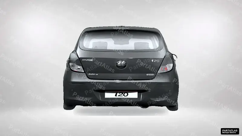 Hyundai i20 Gen 1 (Dec 2008) rear view