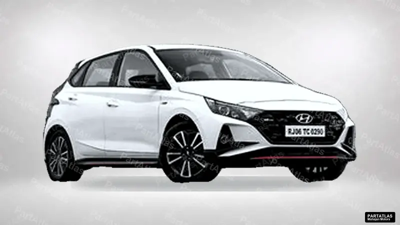 Hyundai i20 Gen 3 facelift (2023) front view