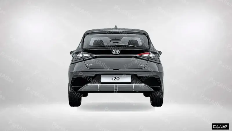 Hyundai i20 Gen 3 facelift (2023) rear view