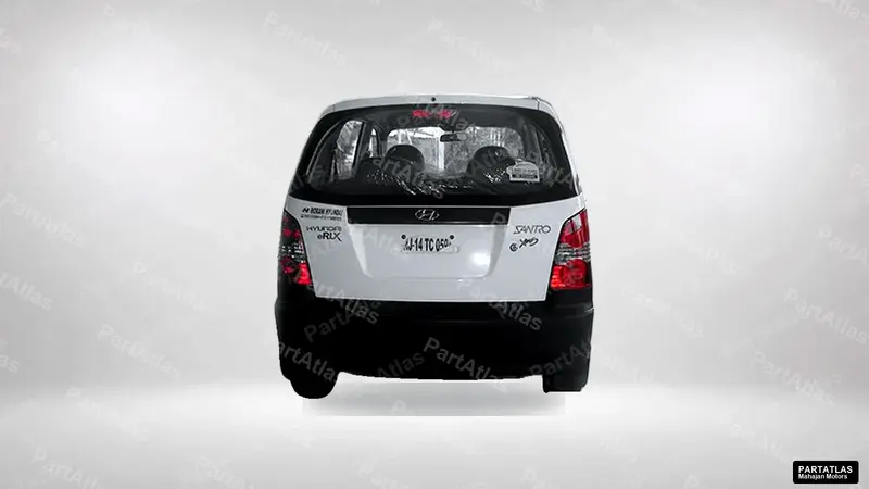 Hyundai Santro Xing facelift (2008) rear view