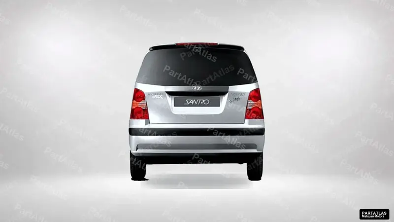 Hyundai Santro Xing (2003) rear view