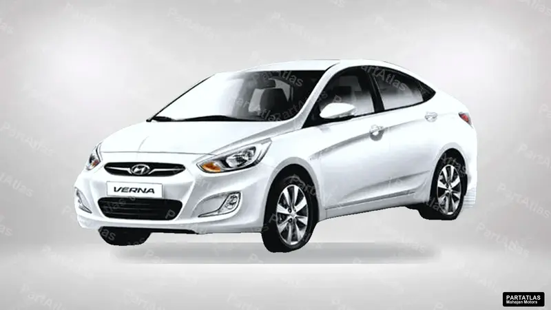Hyundai Verna Fluidic Verna (2011) front view