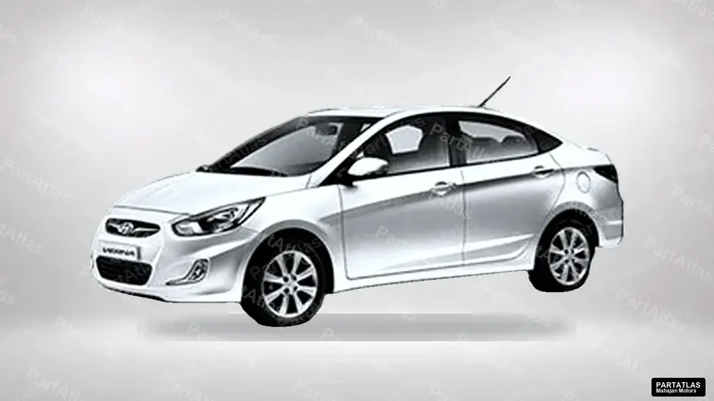 Hyundai Verna Gen 1 (2006) front view