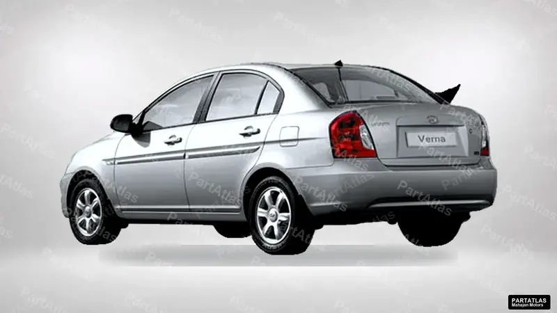 Hyundai Verna Gen 1 (2006) rear view