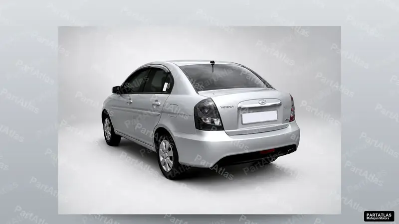 Hyundai Verna Transform (2010) rear view