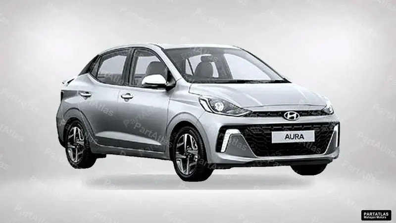 Hyundai Xcent / Aura Aura facelift (2023) front view