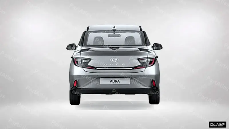 Hyundai Xcent / Aura Aura facelift (2023) rear view