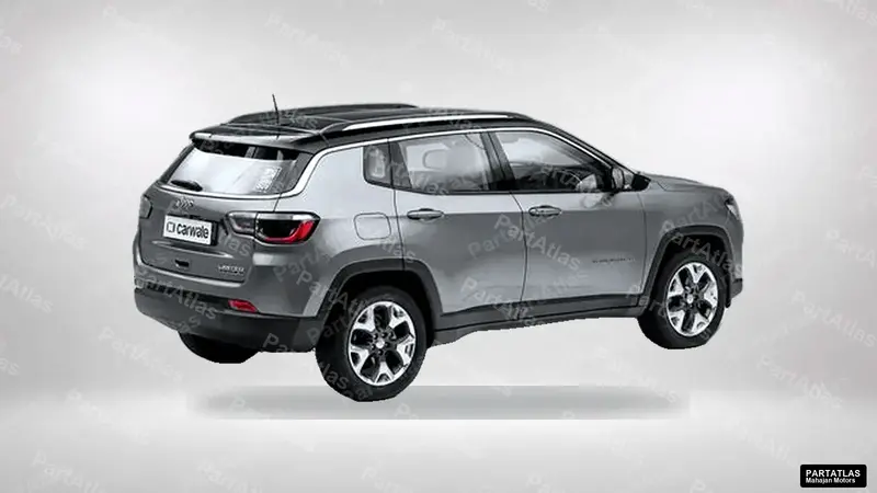 Jeep Compass facelift (2021) rear view