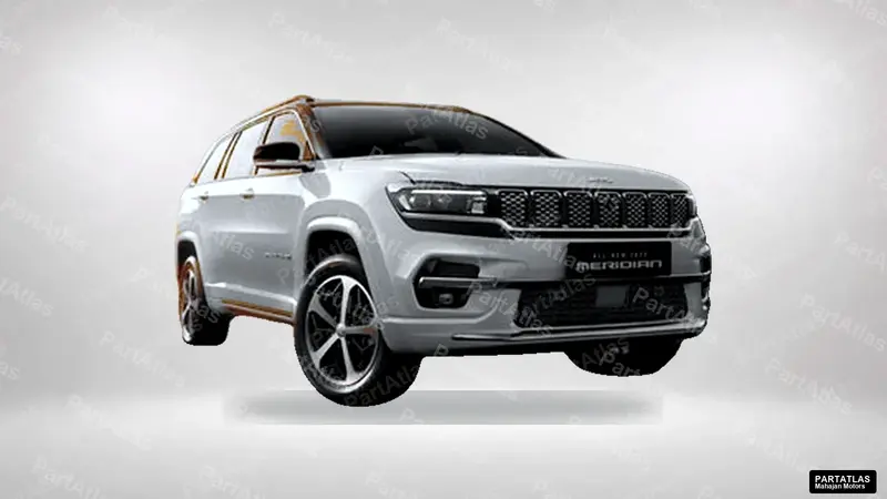 Jeep Meridian facelift (2025) front view