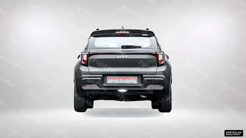 Kia Sonet Gen 1 facelift (2024) rear view