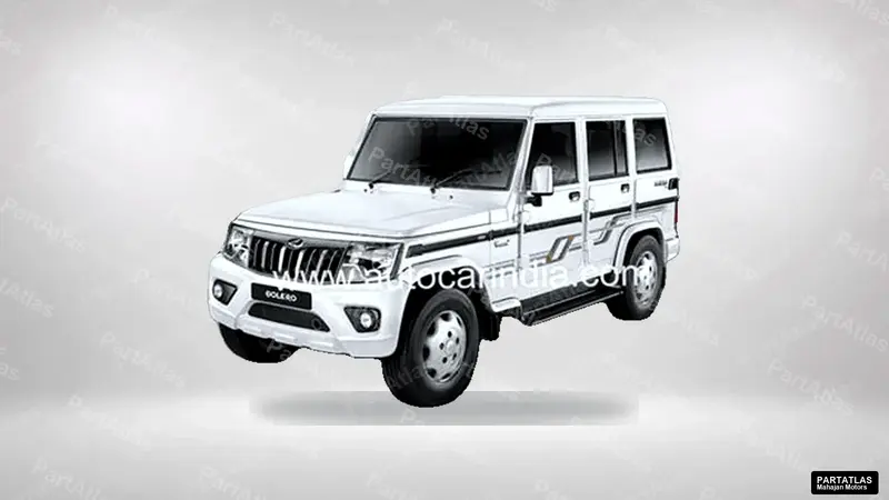 Mahindra Bolero facelift (2011) front view
