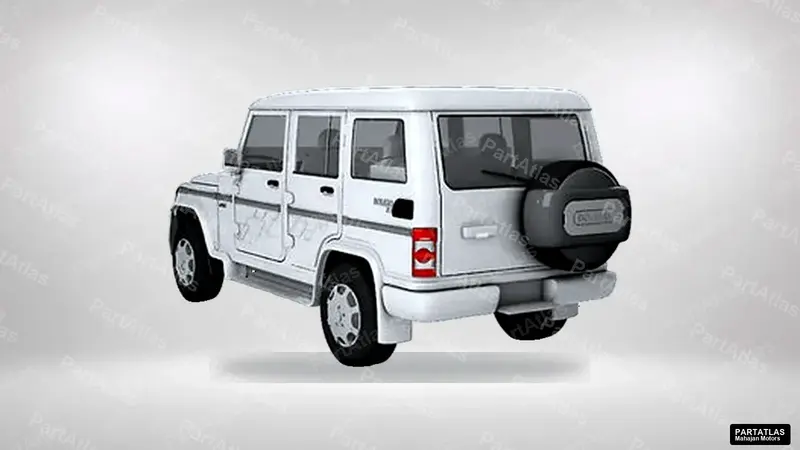 Mahindra Bolero facelift (2011) rear view