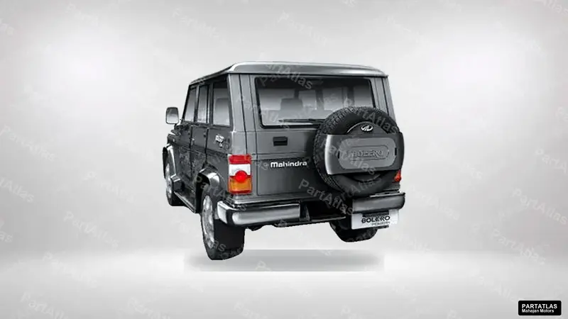 Mahindra Bolero Power+ (2016) rear view
