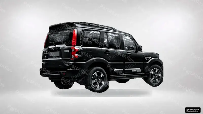 Mahindra Scorpio facelift 2 (2009) rear view