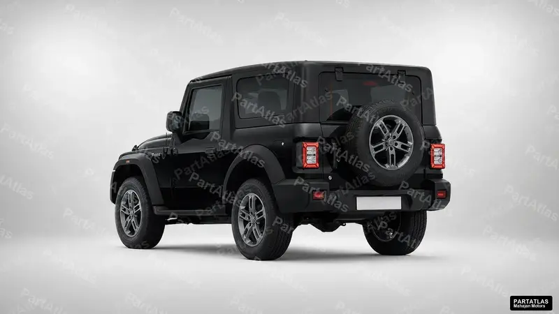 Mahindra Thar Gen 2 (Oct 2020) rear view