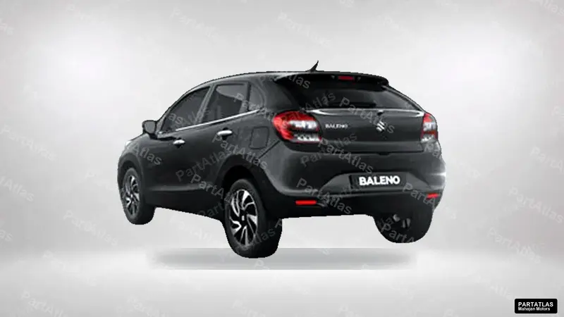 Maruti Suzuki Baleno Gen 1 facelift (2019) rear view