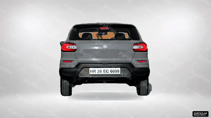 Maruti Suzuki S-Presso facelift (2024) rear view