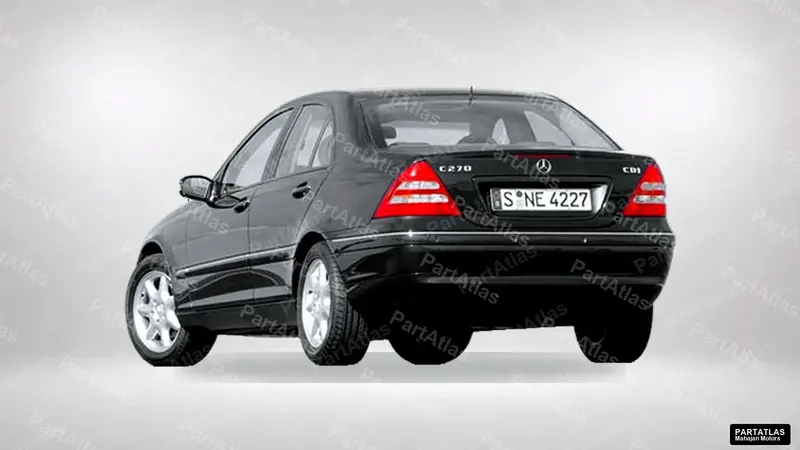 Mercedes-Benz C-Class W203 (2001) rear view