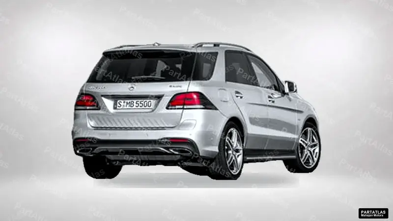 Mercedes-Benz M-Class / GLE GLE (W166) (2015) rear view