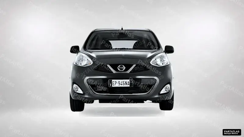 Nissan Micra facelift (2013) front view